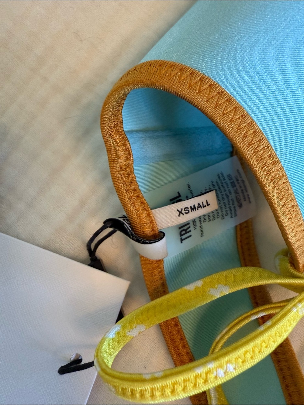 triangl swimwear Sofi - Roque Neoprene Halter Bikini NWT - Picture 10 of 12